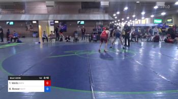 65 kg Cons 16 #2 - Tyler Wells, Gopher Wrestling Club - RTC vs Braden Bower, Buffalo Valley Regional Training Center