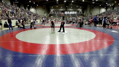 60 lbs Quarterfinal - Wyatt Martin, Morris Fitness Wrestling Club vs Caiden Lee, South Forsyth WAR Wrestling Club