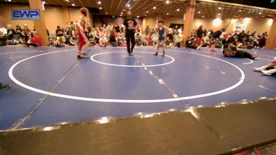 94-100 lbs Rr Rnd 4 - Dagan Gearlds, Buccaneer Wrestling vs Gavin Marks, Unattached