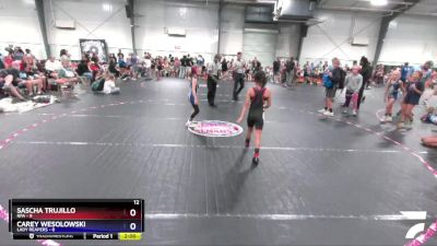 64 lbs Round 3 (3 Team) - Sascha Trujillo, RPA vs Carey Wesolowski, Lady Reapers