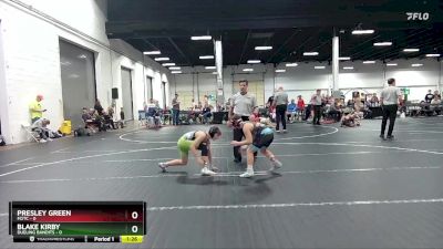 88 lbs Semifinal - Blake Kirby, Dueling Bandits vs Presley Green, M2TC