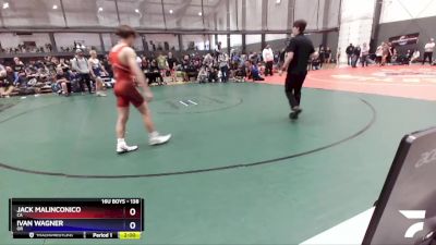 138 lbs Champ. Round 2 - Jack Malinconico, CA vs Ivan Wagner, OR