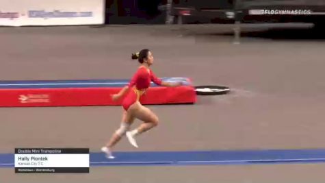 Hally Piontek - Double Mini Trampoline, Kansas City T C - 2021 USA Gymnastics Championships