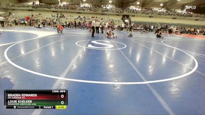 75 lbs Cons. Semi - Louie Kuelker, Bonhomme Wrestling-AAA  vs Braden Edwards, STL Warrior-AA 