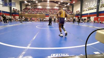 80 lbs Quarterfinal - Matthew Salazar, Bartlesville Wrestling Club vs Tajuan Davis, Team Tulsa Wrestling Club