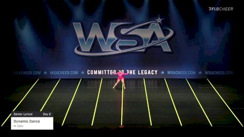 Dynamic Dance - M. Opitz [2022 Senior Lyrical Day 2] 2022 WSA South Dakota