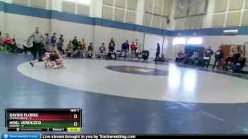 80 lbs Round 2 (4 Team) - Xavier Flores, Center Grove vs Noel Verduzco, Hobart