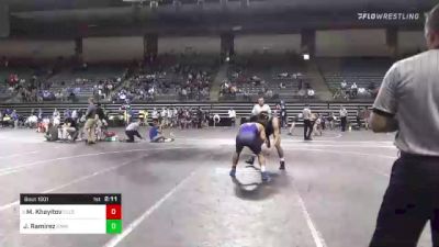 165 lbs Consi Of 4 - Mirzo Khayitov, Ellsworth vs Josh Ramirez, Iowa Central