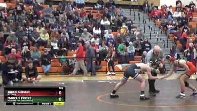 126 lbs Cons. Round 3 - Marcus Fricke, Washington (Massillon) vs Jakob Gibson, Rittman