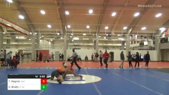 5th Place - Tony Negron, Unattached vs Connor Brady, VT Unattached