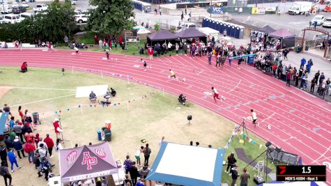 Men's 400m Open, Finals 3