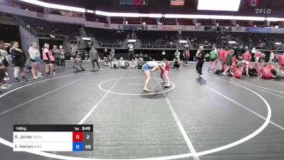 146 kg Rr Rnd 1 - Bailey Joiner, REACHES Lightning vs Eve Herlyn, Missouri Lava