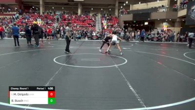 96 lbs Champ. Round 1 - Maddox Delgado, U-Town Hammers Wrestling vs Benjamin Charles Busch, Manhattan Wrestling Club