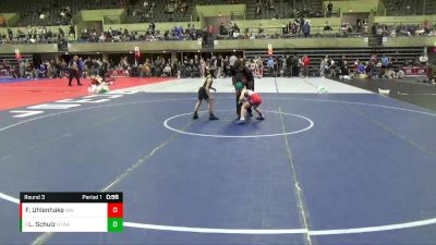 50 lbs Round 3 - Logan Schulz, Hammer Time Wrestling Academy vs Finley Uhlenhake, Immortal Athletics WC