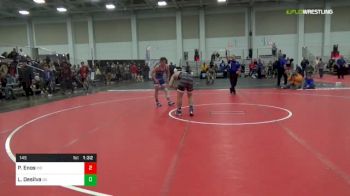 145 lbs Final - Peter Enos, MO vs Lucas Desilva, GA