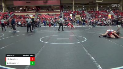 100 lbs Semifinal - Alex Good, Bald Eagle Wrestling vs Kobi Streeter, Wrestling Factory