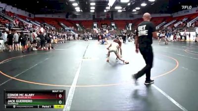 119 lbs Cons. Round 4 - Jack Guerrero, Allendale vs Conor Mc Alary, Michigan Grappler RTC