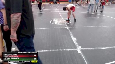 100/107 Round 5 - Micah Clarke, Circle Wrestling Club vs Aydan Brebnor, No Team