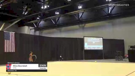 Mina Bourabah - Women's Group, ATHL - 2021 USA Gymnastics Championships