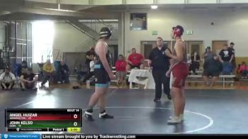 250 lbs Placement Matches (8 Team) - Angel Huizar, Washington vs John Kelso, Iowa