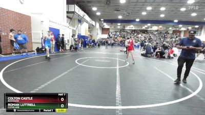 113 lbs Champ. Round 2 - Colton Castle, Buchanan vs Roman Luttrell, Cleveland