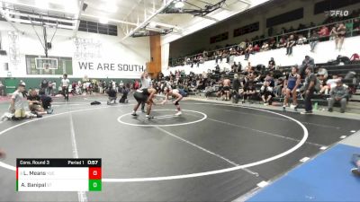 175 lbs Cons. Round 3 - Levi Means, Yucaipa vs Ashwin Banipal, South Torrance