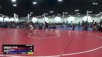 125 lbs 4th Wrestleback (16 Team) - Jeremiah Young, California vs Blake McVey, Arkansas