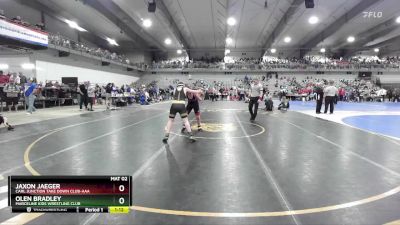 130 lbs Champ. Round 2 - Olen Bradley, Marceline Kids Wrestling Club vs Jaxon Jaeger, Carl Junction Take Down Club-AAA