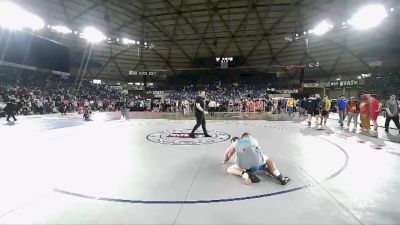 132 lbs Quarterfinal - Michael Johnston, Thurston County Wrestling Club vs Evan Janson, UP Vikings Wrestling Club