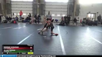 64 lbs Round 6 (8 Team) - Dominic Schuman, Mat Assassins vs Elijah Roman, Scorpions
