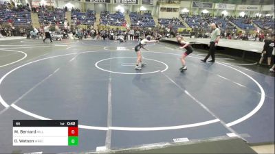 88 lbs Consolation - Maylin Bernard, Milliken Middle School vs Oakleigh Watson, Wrecking Crew