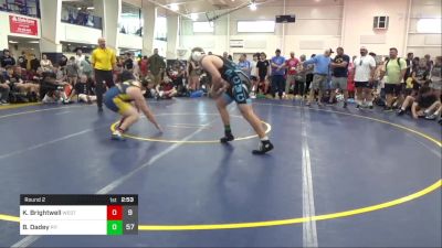 285 lbs Round 2 - Kalen Brightwell, West Virginia Wild vs Bryce Dadey, Pit Crew