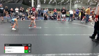 56 lbs Semis (4 Team) - Brock Collum, Buffalo Valley WC vs Camren Yantz, Grit Mat Club