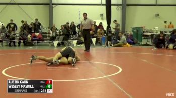 184 3rd Place - Wesley Maskill, Michigan State vs Austin Gaun, Grand Canyon