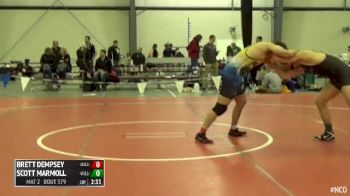 197 3rd Place - Scott Marmoll, North Carolina vs Brett Dempsey, American University