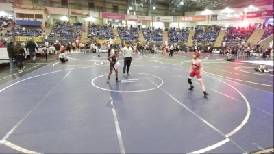 85 lbs Consi Of 8 #2 - Jaygun Maas, Little Warriors vs Joe Rainey, Knights Youth Wrestling