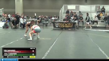 109 lbs Round 1 (16 Team) - Mya Turnmire, Iowa Wesleyan vs Ira Navarro, University Of Providence
