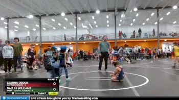 45 lbs Round 2 (3 Team) - Dallas Williams, Palmetto State Academy vs Leanna Drook, Gaston Grizzlies