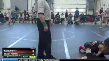 68 lbs Round 1 (6 Team) - Mason Perkins, Germantown Wrestling vs Hayden Black, 84 Athletes