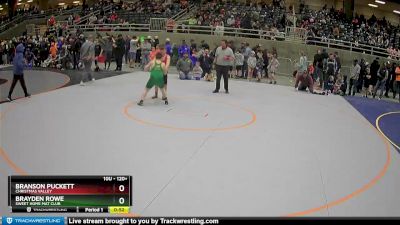 120+ Round 2 - Brayden Rowe, Sweet Home Mat Club vs Branson Puckett, Christmas Valley