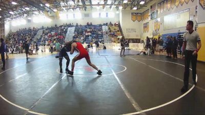 165 Blue Round 2 - Caleb Cross, Glynn Academy vs Julian Dailey, Camden County