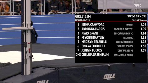 High School Girls' 55m Unseeded, Prelims 29