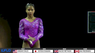 Jordan Chiles Amanar VT, 2016 Gymnix Jr Cup