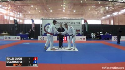 Rolles Gracie vs Shaun Durfee Absolute division UAEJJF New York Pro