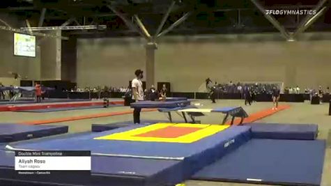 Aliyah Rose - Double Mini Trampoline, Team Legacy - 2021 USA Gymnastics Championships