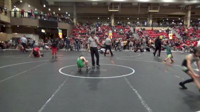 64 lbs Champ. Round 1 - Bradley Alarid, Duran Elite vs Odin Woodruff, Derby Wrestling Club