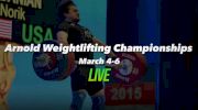 Arnold Weightlifting Championships Replay - Platform A, 3/5/16 Part 1