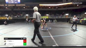 143 lbs Final - Terri Ajifu, Pacific Lutheran vs Jocelyn Fierro, Grays Harbor