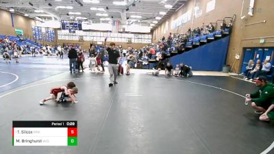 37-38 lbs Round 2 - Tennessee Silcox, Payson Pride Wrestling vs Miles Dutch Bringhurst, Westlake