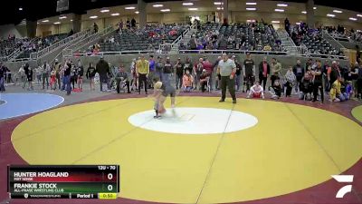 70 lbs Cons. Round 4 - Hunter Hoagland, Mat Sense vs Frankie Stock, All-Phase Wrestling Club